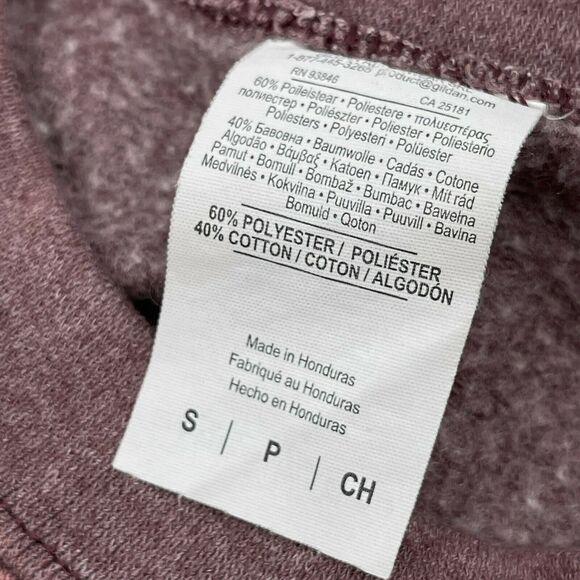 Perfect Boobs are Boring Sweatshirt Size S Pink Cotton Long Sleeves Crew Neck - Picture 4 of 6